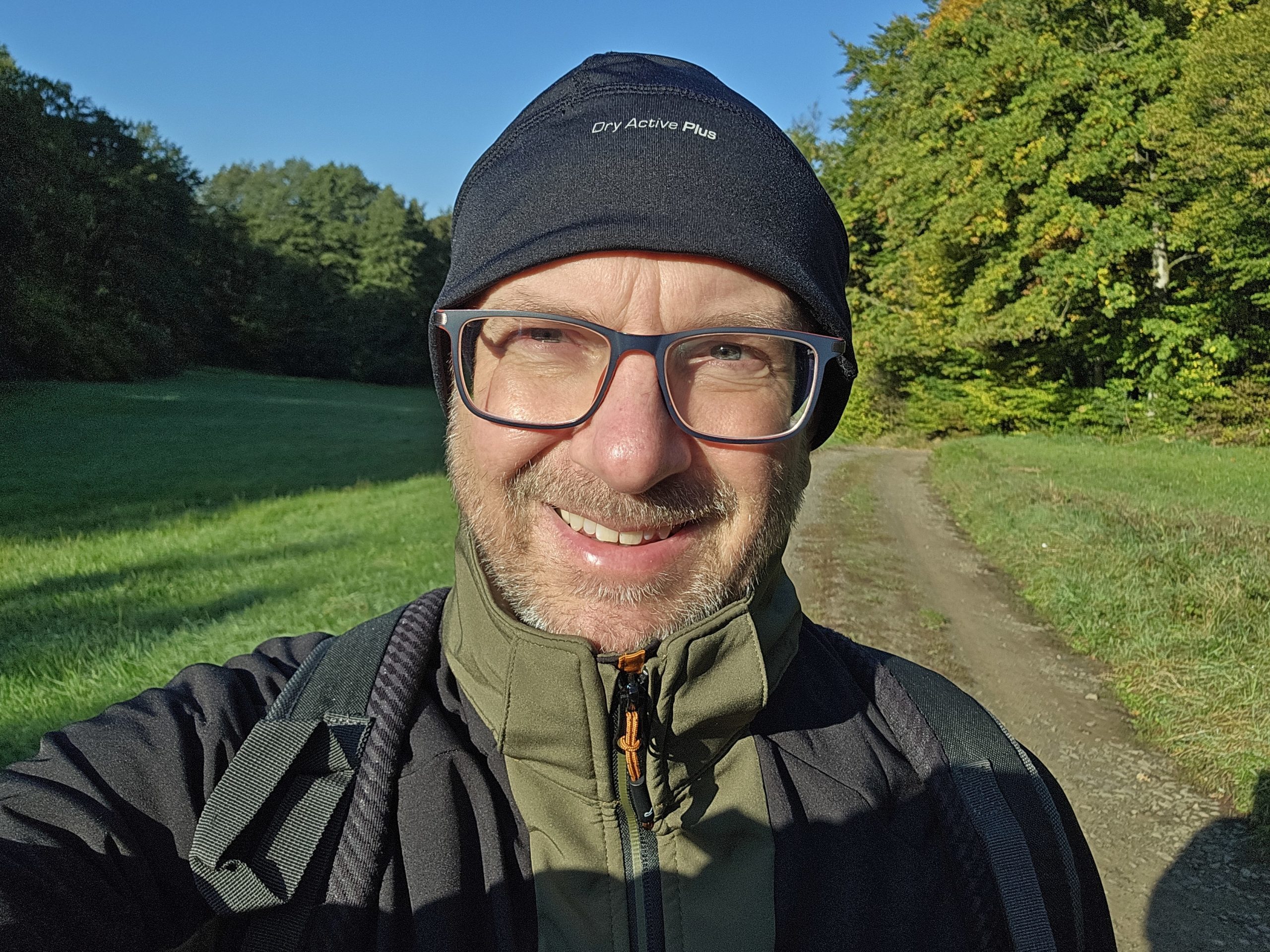 Thorsten Schröck wandert bei jedem Wetter