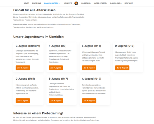 JFFV Jugendmannschaften